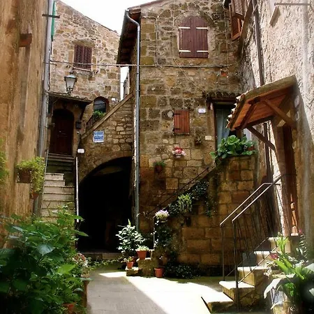 Le Casette Nel Borgo Vicolo Di Siena Pitigliano Exterior photo
